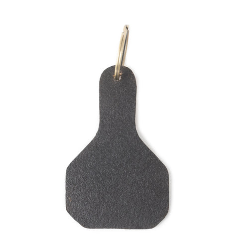 Whispers of the West Tooled Leather Key Fob in Tan - Myra USA