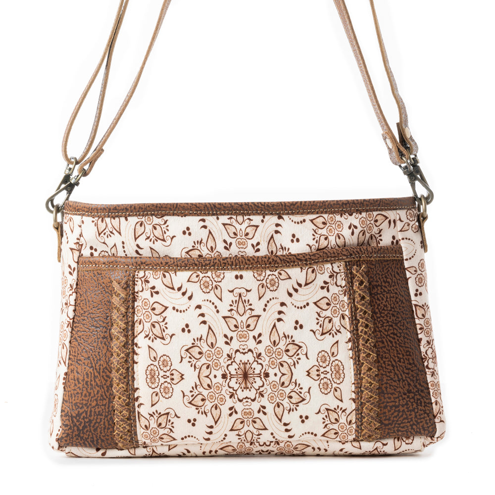Sierra Spell Crossbody Bag in Sundown Brown – Myra USA display picture 1