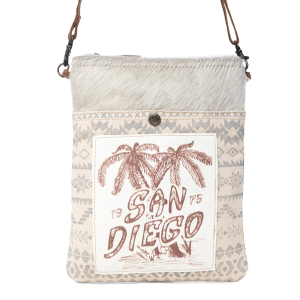 San Diego Print Small & Cross Body Bag - Myra USA
