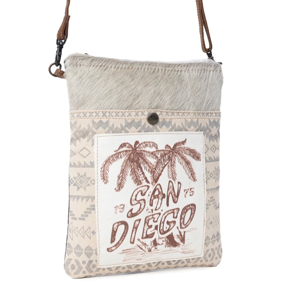 San Diego Print Small & Cross Body Bag - Myra USA