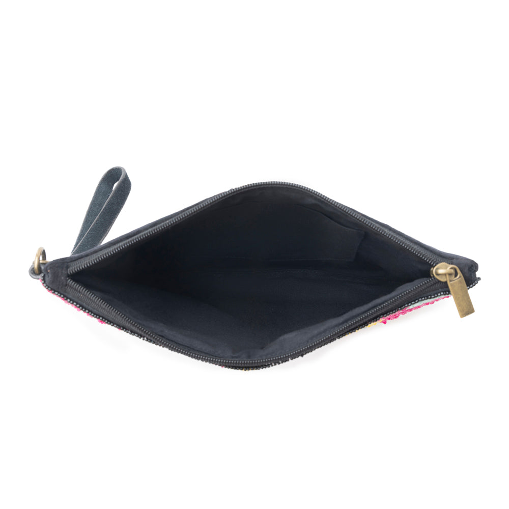Flowing River Pouch In Pink