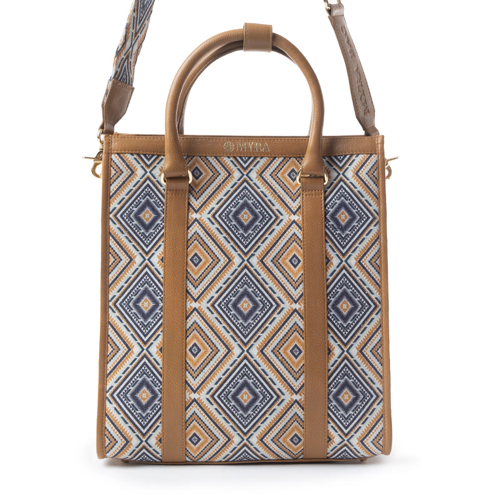 Tribal Legacy Tote Bag In Multicolor - Myra USA