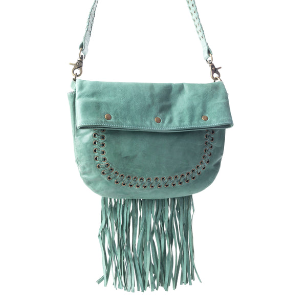 Mianda Shoulder Bag In Green - Myra USA