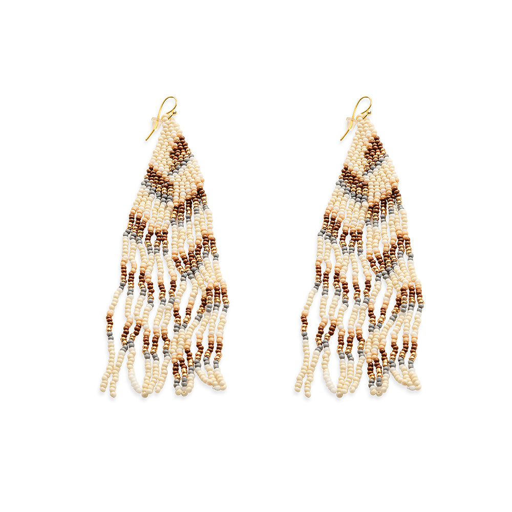 Mesa Waterfall Beaded Earrings - Myra USA