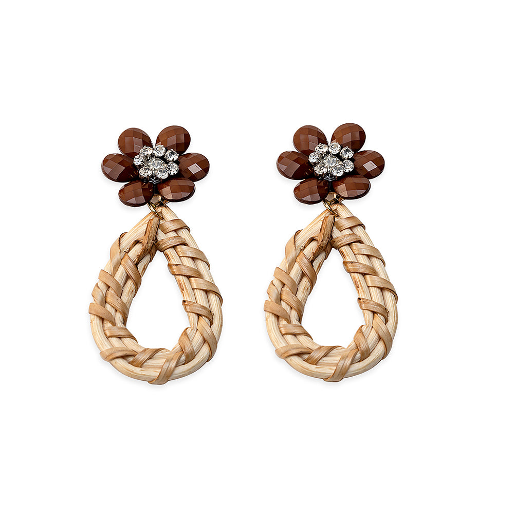 Carmina Floral Earrings - Myra USA
