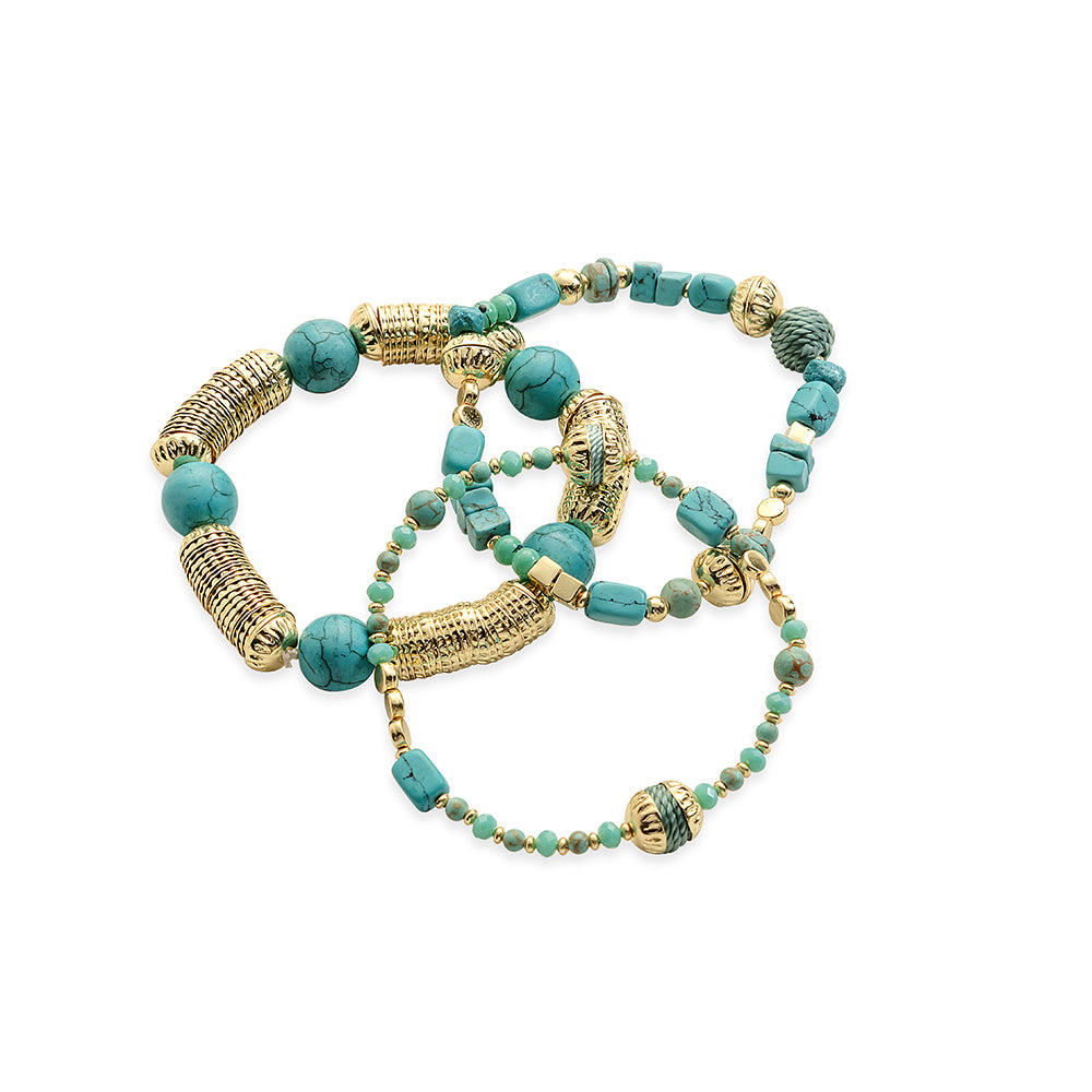 Fox Spring Stacked Bracelet - Myra USA