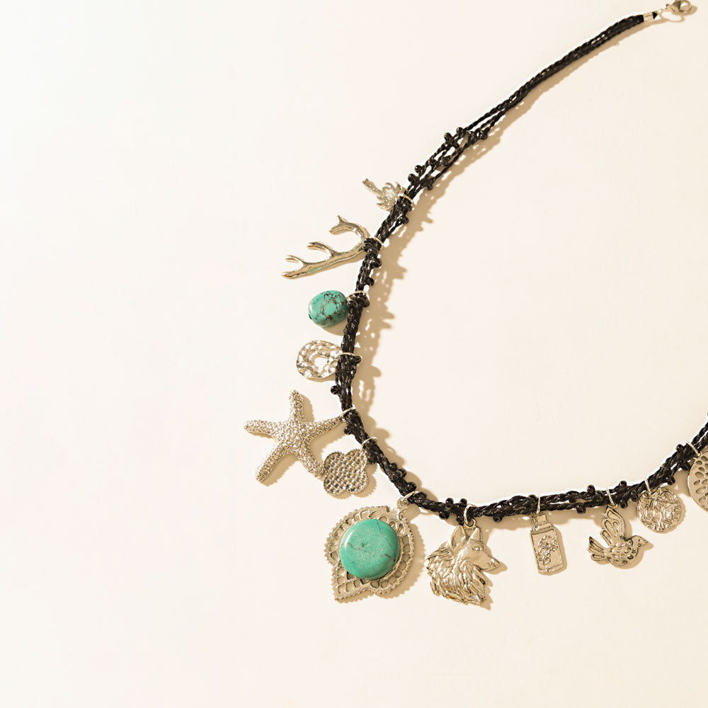 Explorer's Tale Charm Necklace - Myra USA