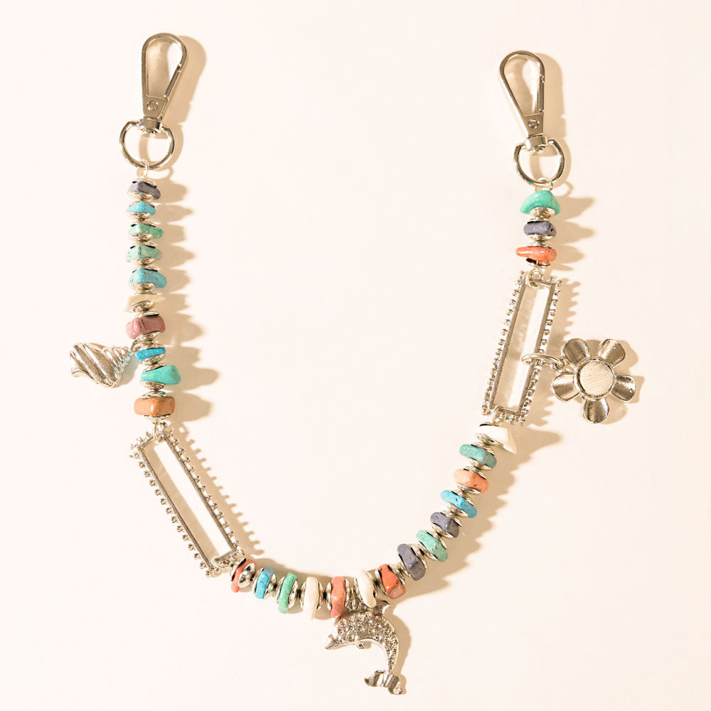 Wildflower Rainbow Bag Charm