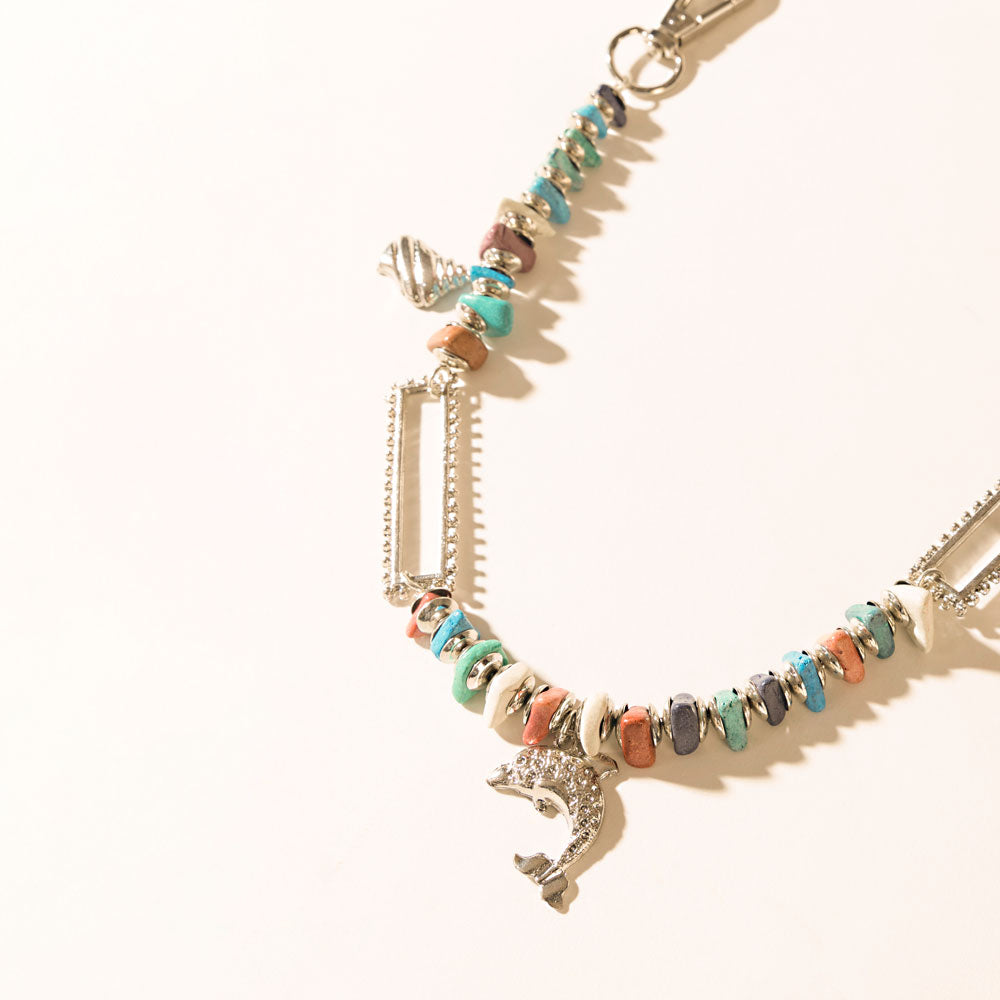 Wildflower Rainbow Bag Charm