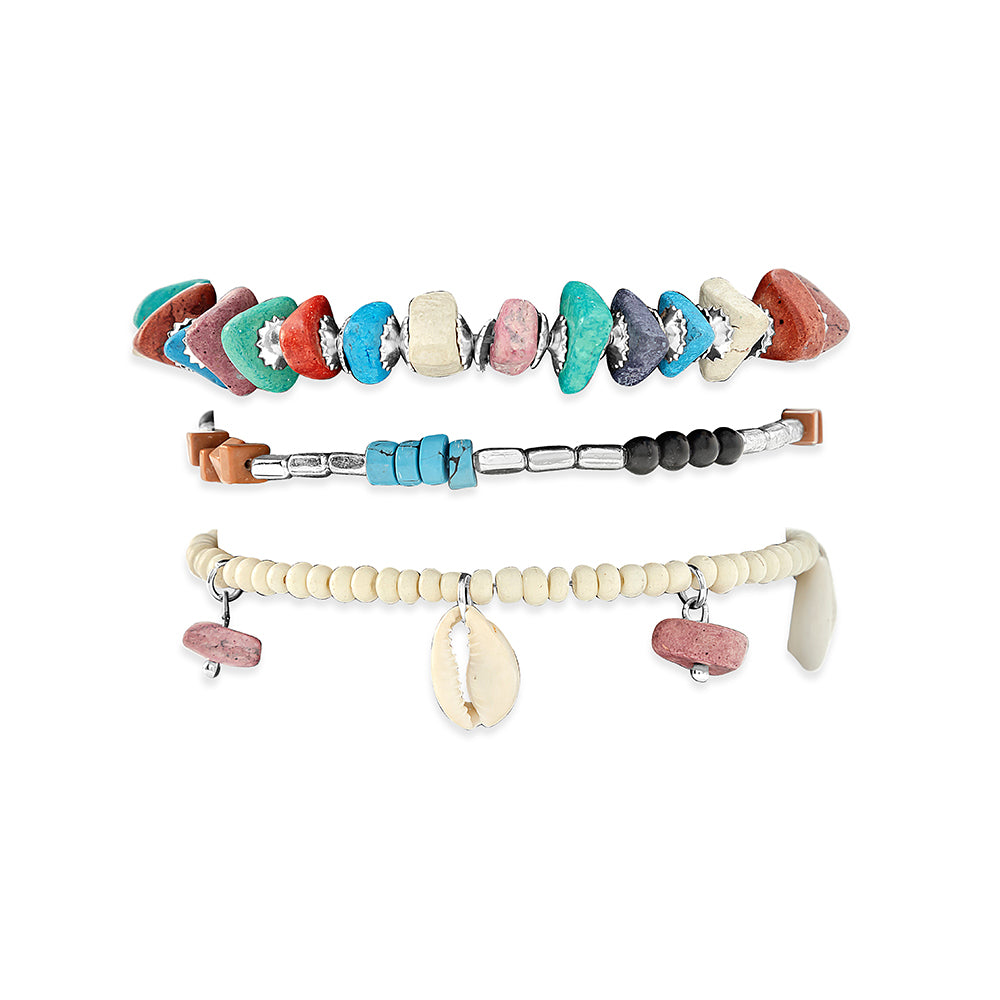 Mika's Kove Stacked Bracelet - Myra USA
