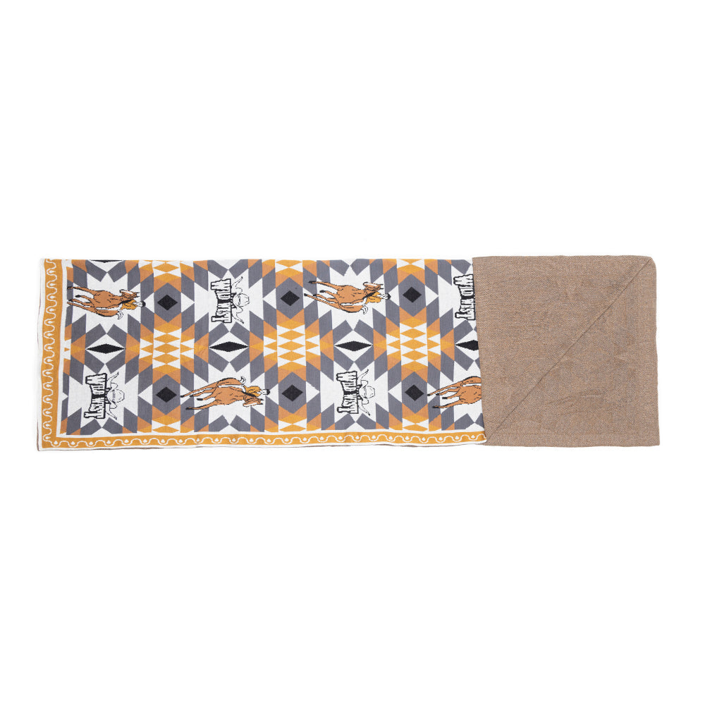 Painted Desert Pathways Throw