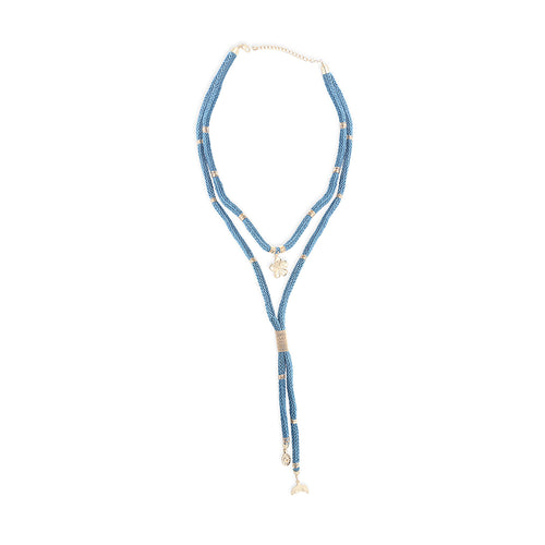Seaside Melody Lariat Necklace - Myra USA