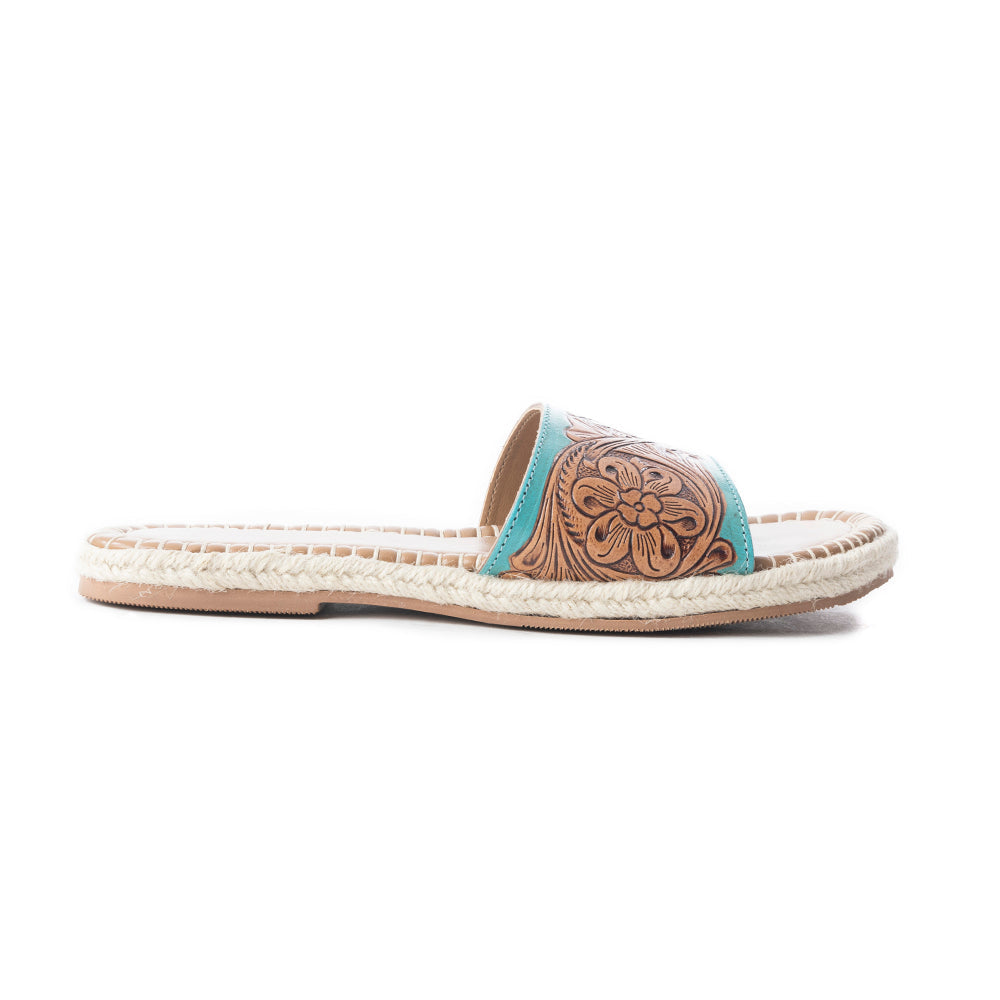 Horizon Creek Slides In Turquoise - Myra USA