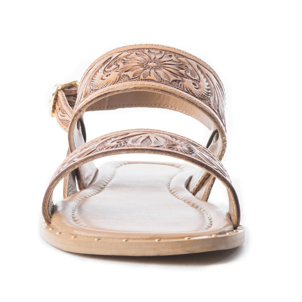 Wildlfower Wanderer Sandals In Natural - Myra USA