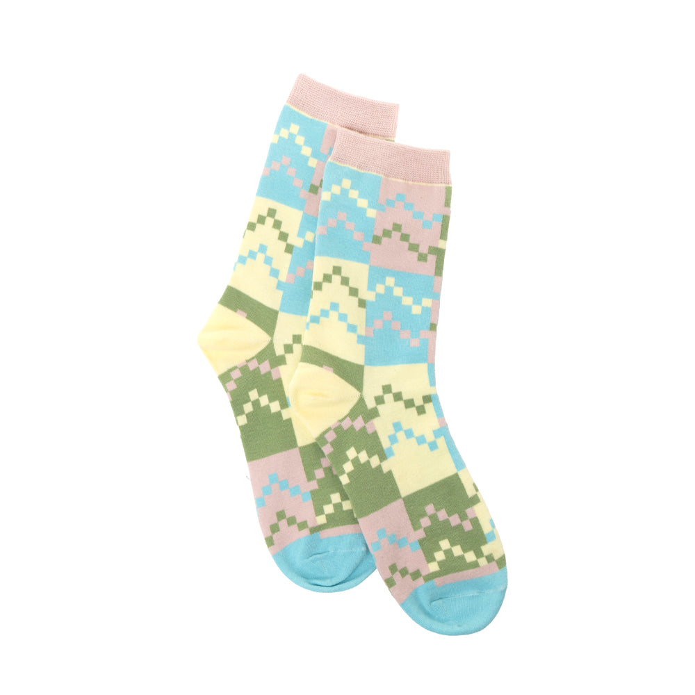 Buttercup Breeze Betty Socks In Multicolor - Myra USA
