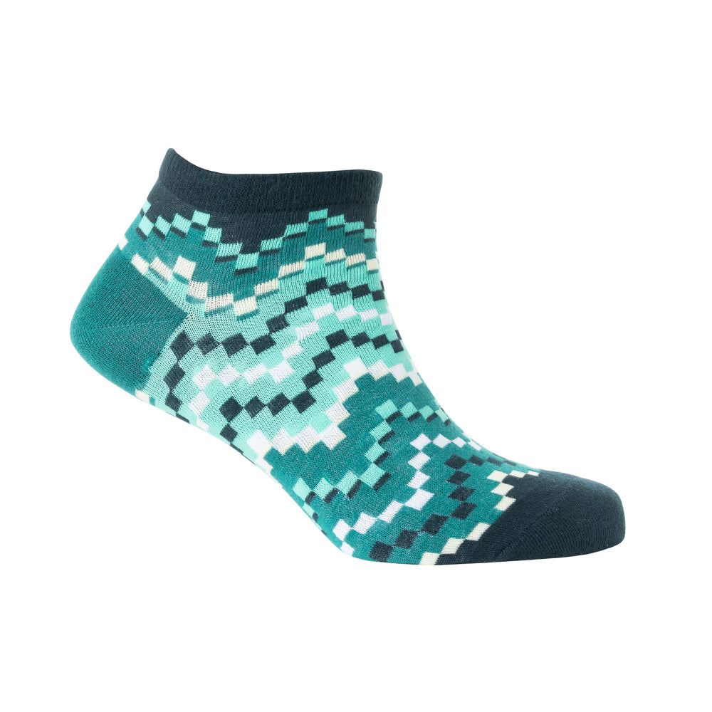 Jade Valley PixieAnkle Socks In Green - Myra USA