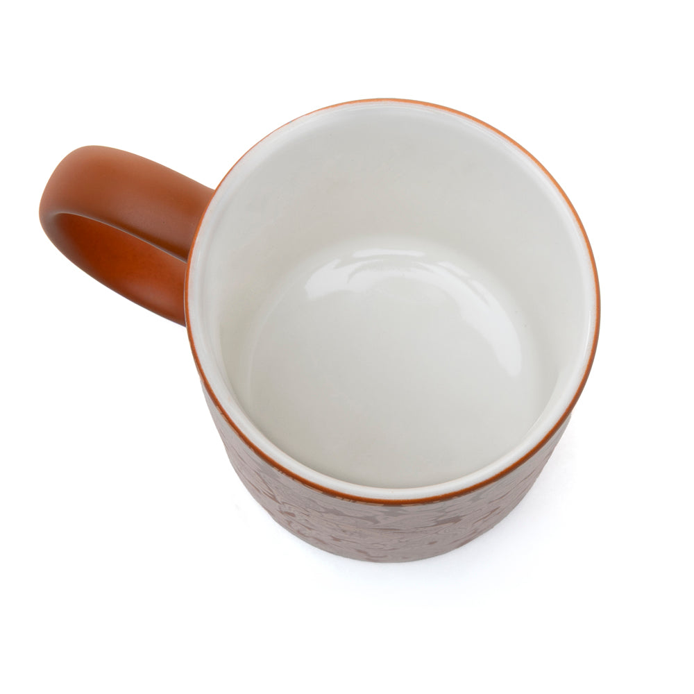 Sippin’ in the South Ceramic Mug in Brown Baroque - Myra USA
