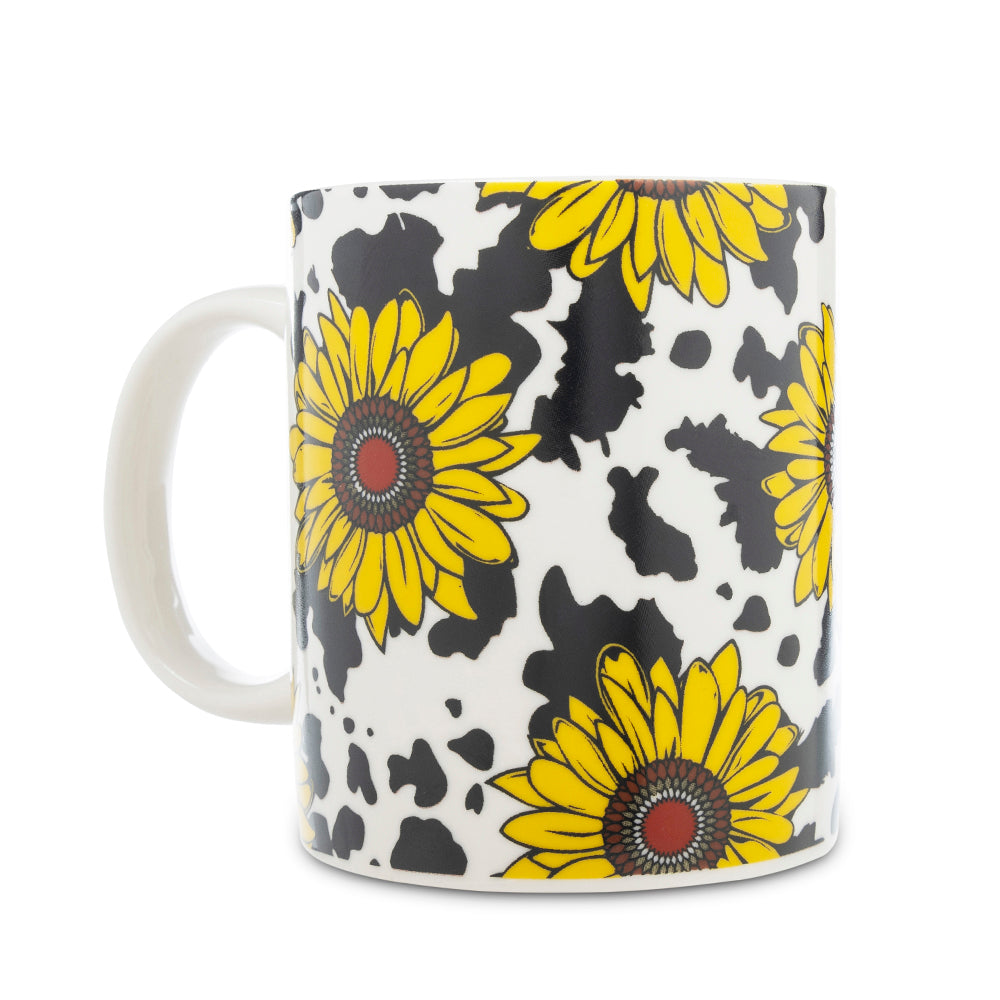 Sippin’ in the South Ceramic Mug in Sunflower Yellow - Myra USA