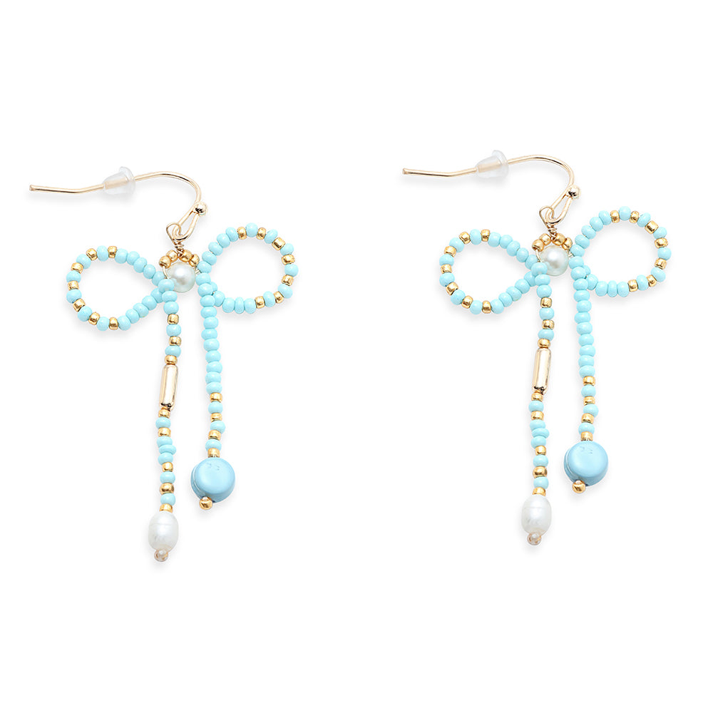 Sea Breeze Bow Earrings - Myra USA