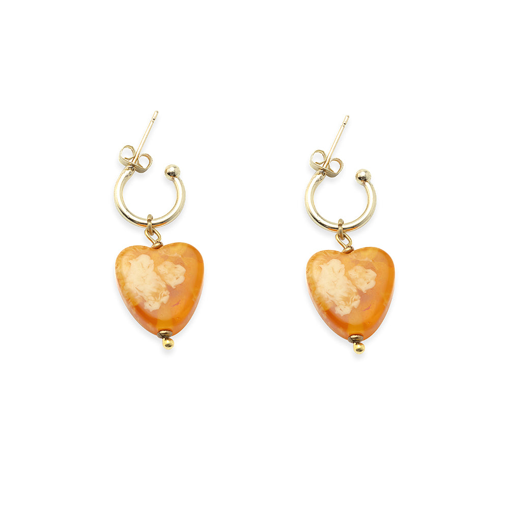 Sunset of Hearts Earrings - Myra USA