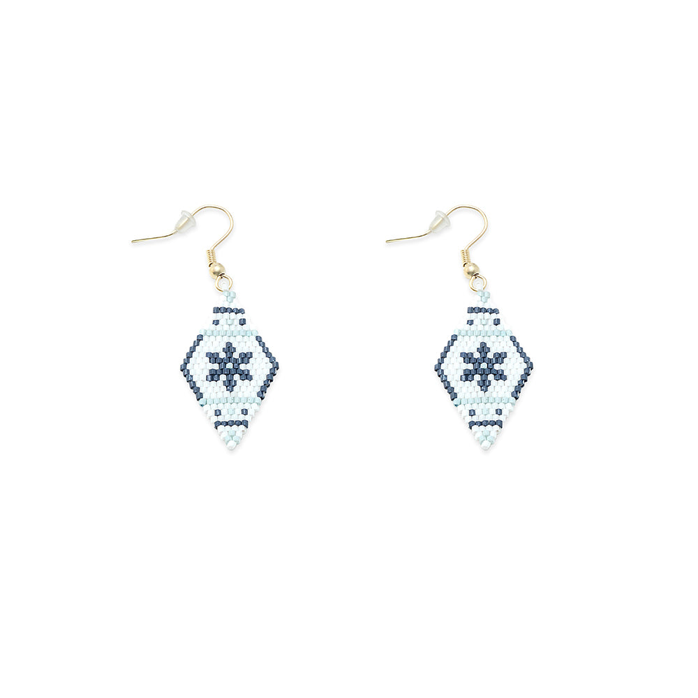 High Country Frost Beaded Earrings - Myra USA