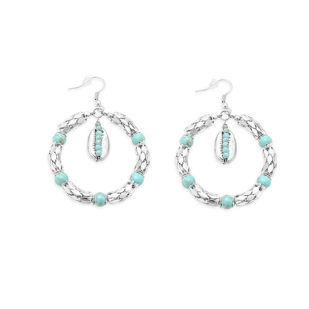 Moon Dancer Hoop Earrings - Myra USA