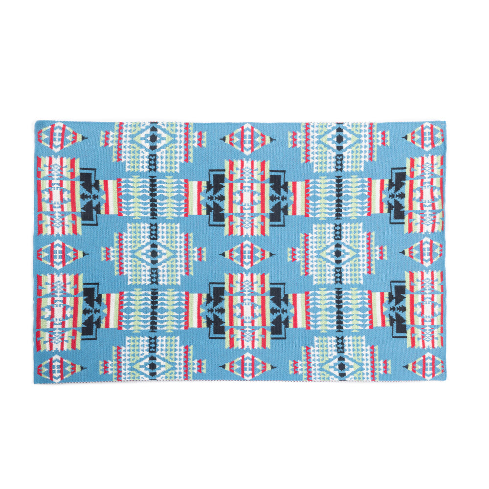 Mesa Mirage Knitted Cotton Kitchen Towel '' SET OF 2 '' in Aztec Blue - Myra USA