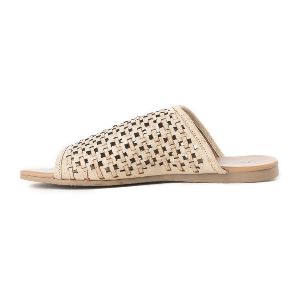 Dawnlace Desert Curve Sandals in Beige