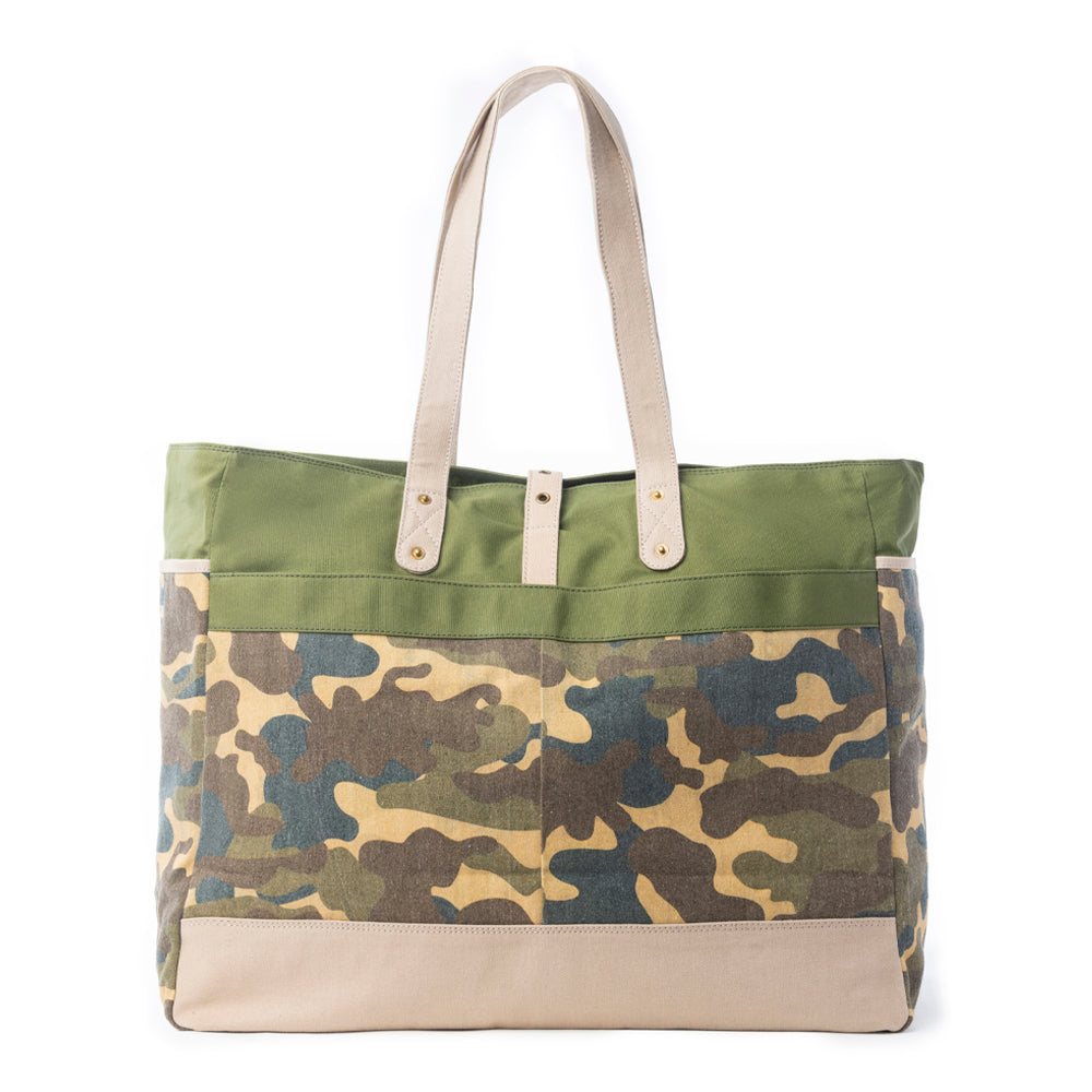 Myra Ranger’s Day Weekender Bag in Shadow Camo Green