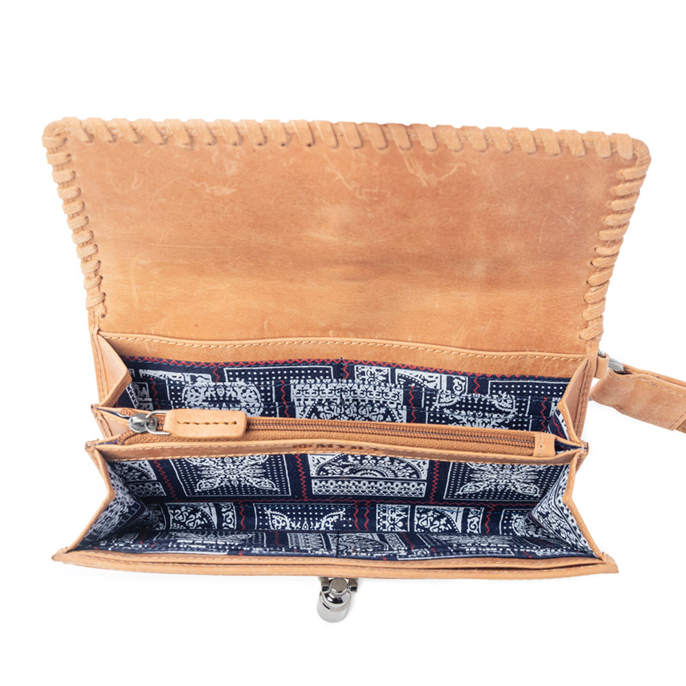 Sunset Mirage Hairon Leather Bag & Wallet Duo