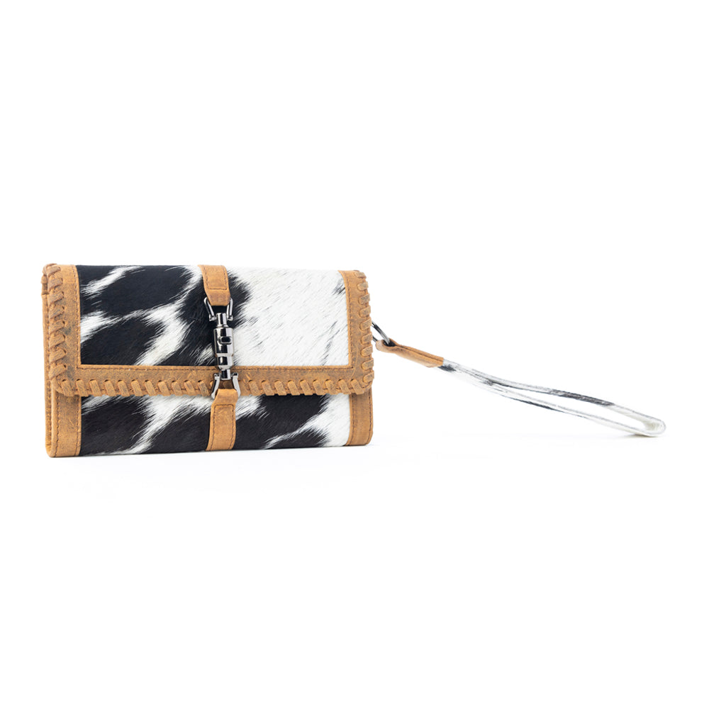 Luna Frost Hairon Leather Bag & Wallet Duo