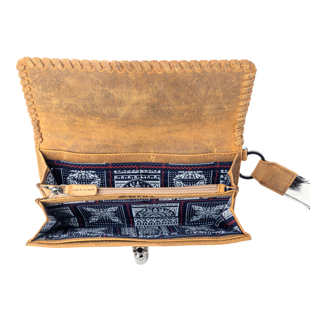 Luna Frost Hairon Leather Bag & Wallet Duo
