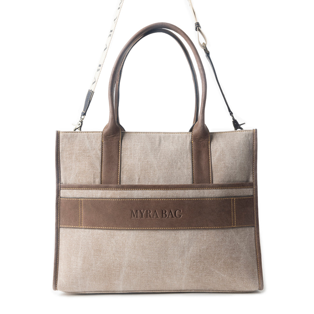 Sel de Mer Tote Bag in Old Mill White