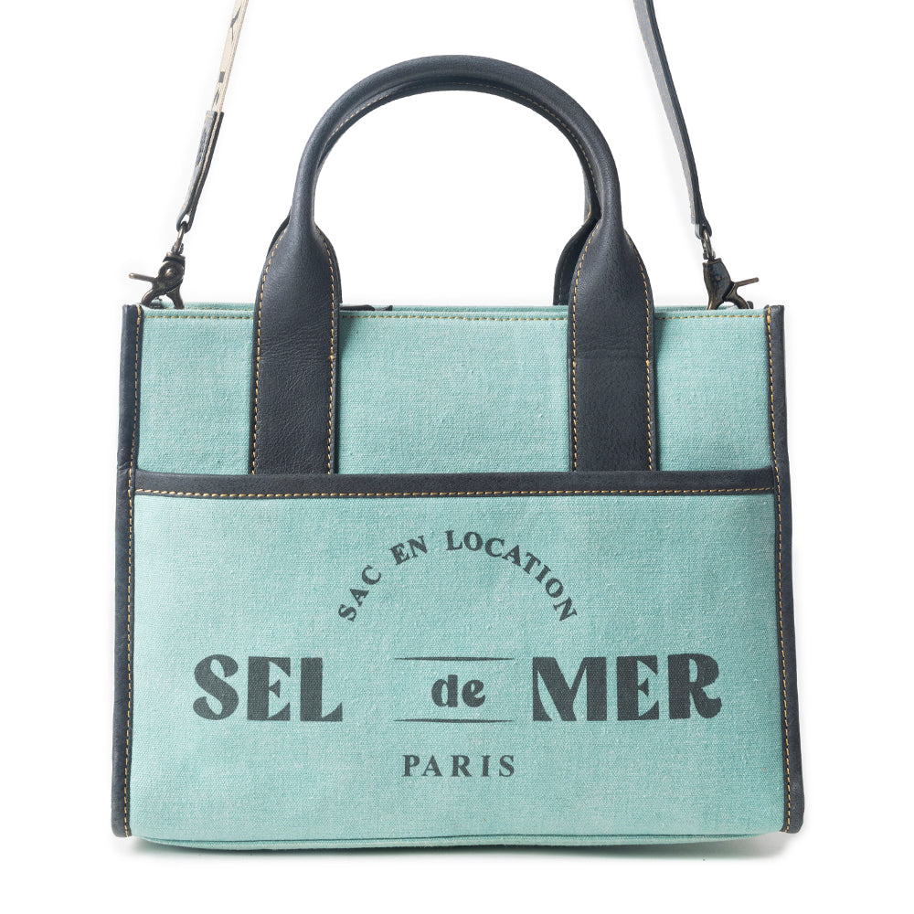 Sel de Mer Crossbody Bag in Green - Myra USA