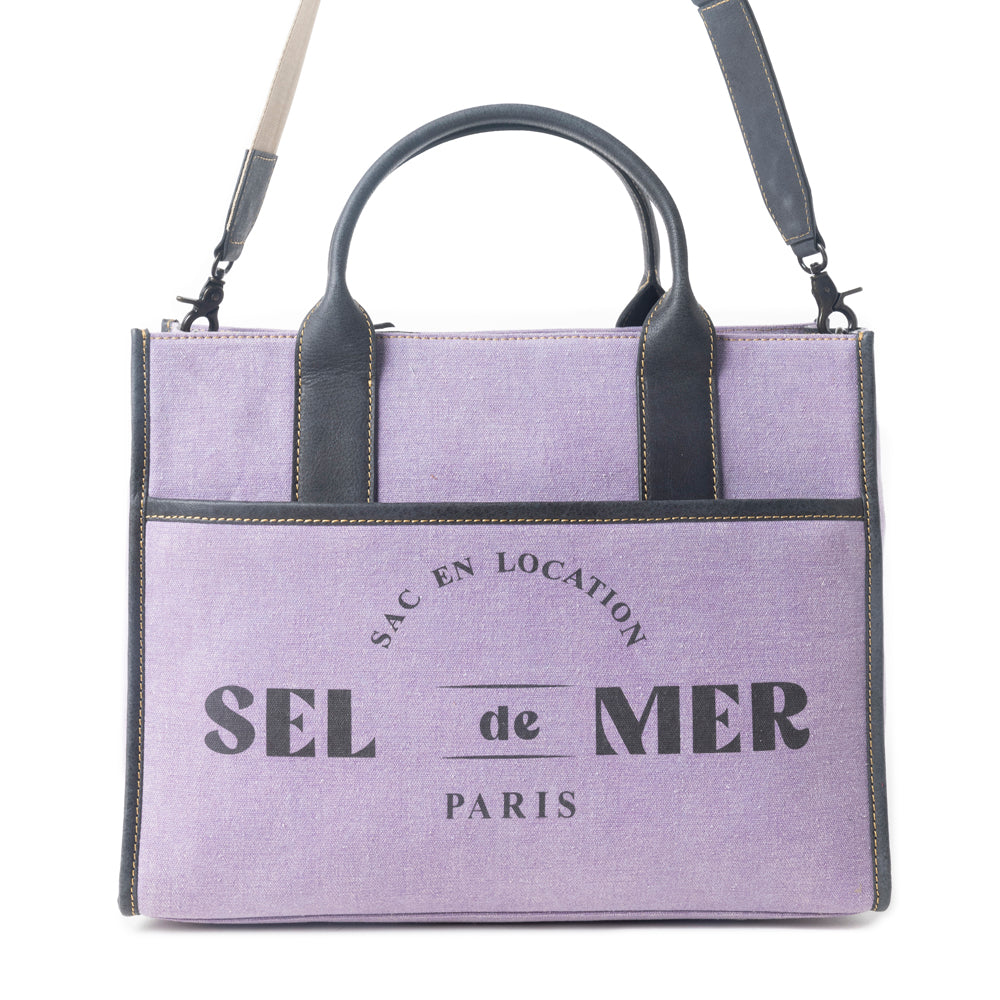 Sel de Mer Shoulder Bag in Purple - Myra USA