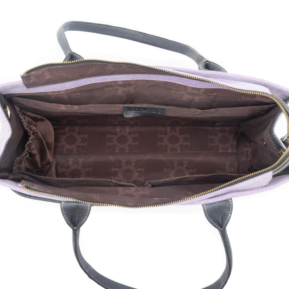 Sel de Mer Tote Bag in Purple