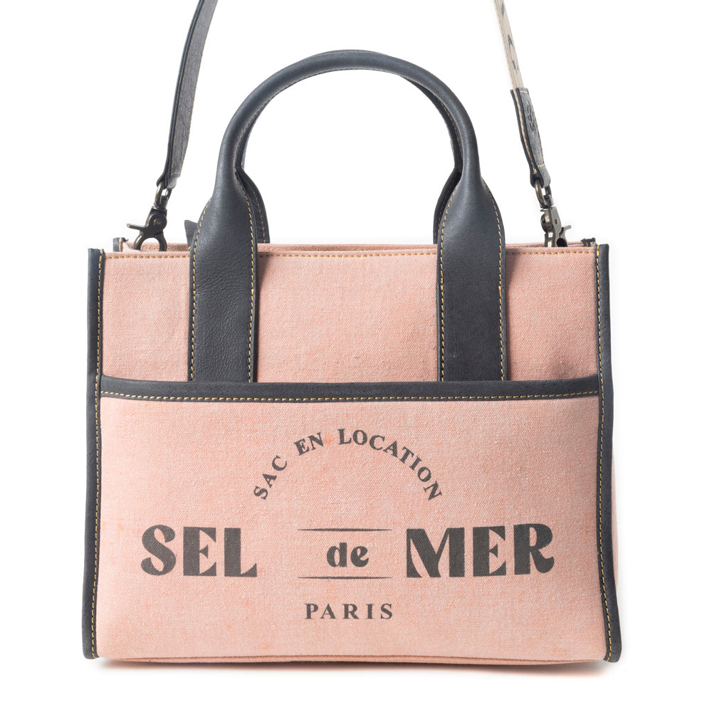 Sel de Mer Crossbody Bag in Pink - Myra USA