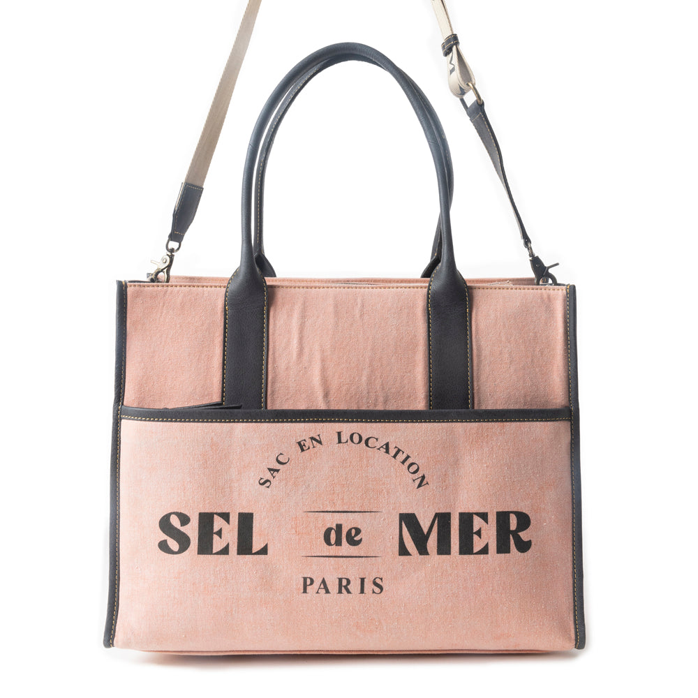 Sel de Mer Tote Bag in Pink - Myra USA