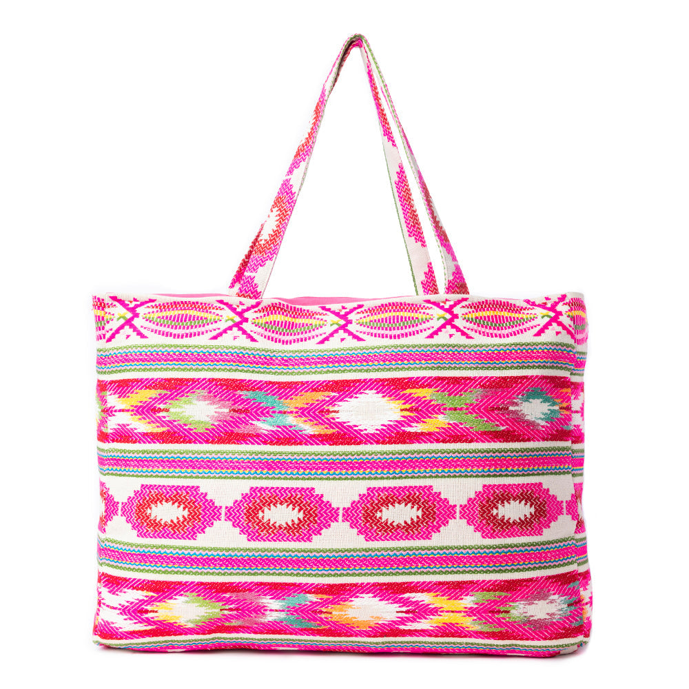 Myra Carnival Dawn Weekender Bag in Neon Fuchsia