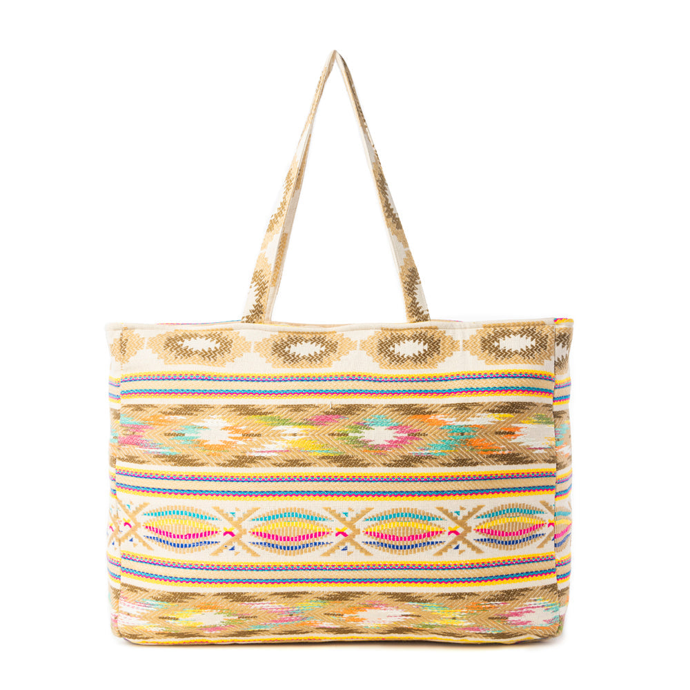 Myra Sundancer Weekender Bag in Crimson Wave