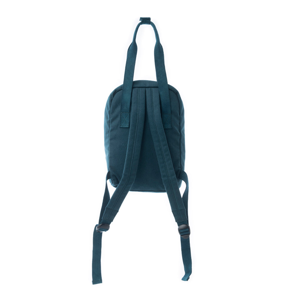 Myra Summit Blue Cotton Backpack in Marine Blue