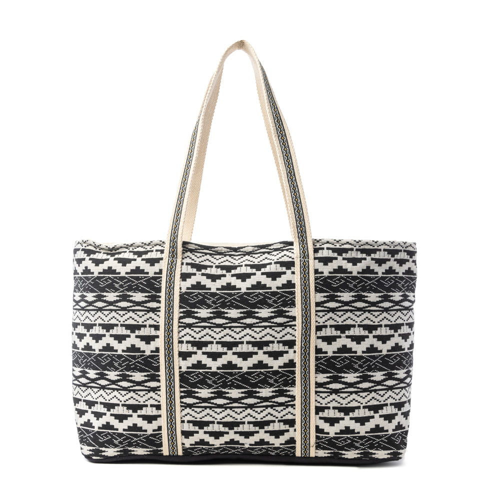 Myra Nocturne Mesa Weekender Bag in Midnight Ivory