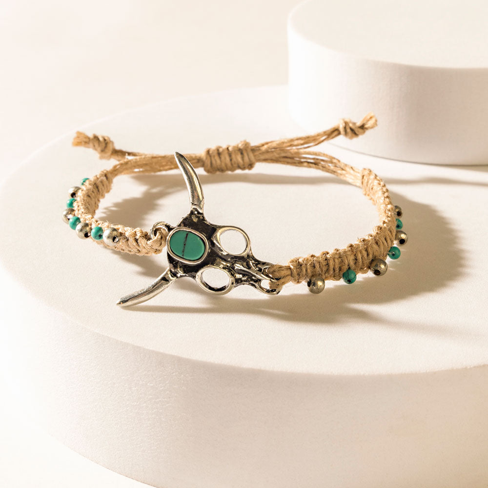 Wildhorn Totem Bracelet in Sandy Beige - Myra USA