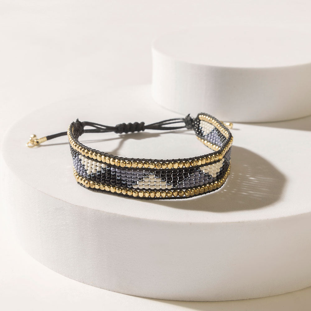 Juniper Moon Bracelet in Faded Black - Myra USA