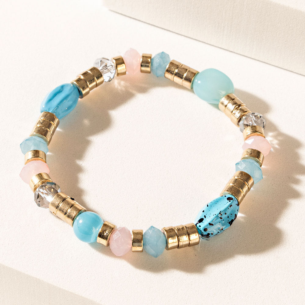 Sedona Skies Bracelet in Dusty Cerulean - Myra USA