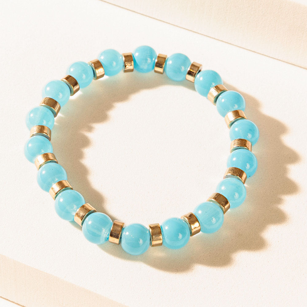 Sedona Skies Bracelet in Dusty Cerulean - Myra USA