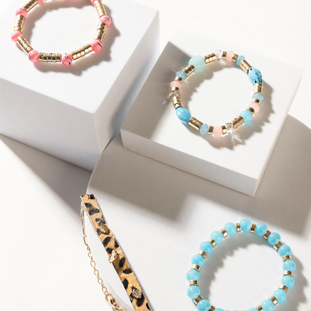 Sedona Skies Bracelet in Dusty Cerulean - Myra USA