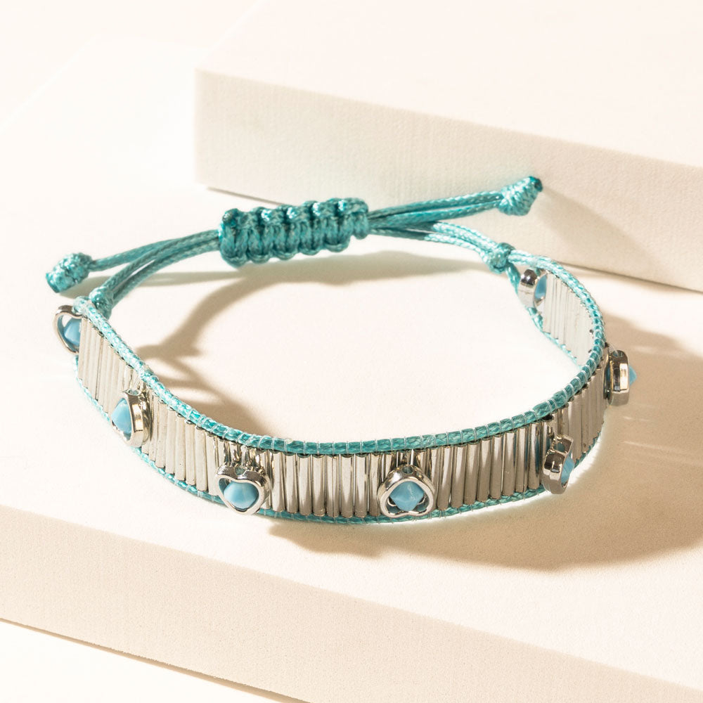 Crowned in Crimson Bracelet in Royal Gold