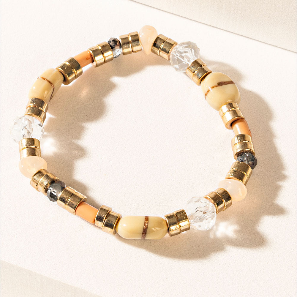 Tiger's Whisper Bracelet in Honey Brown - Myra USA