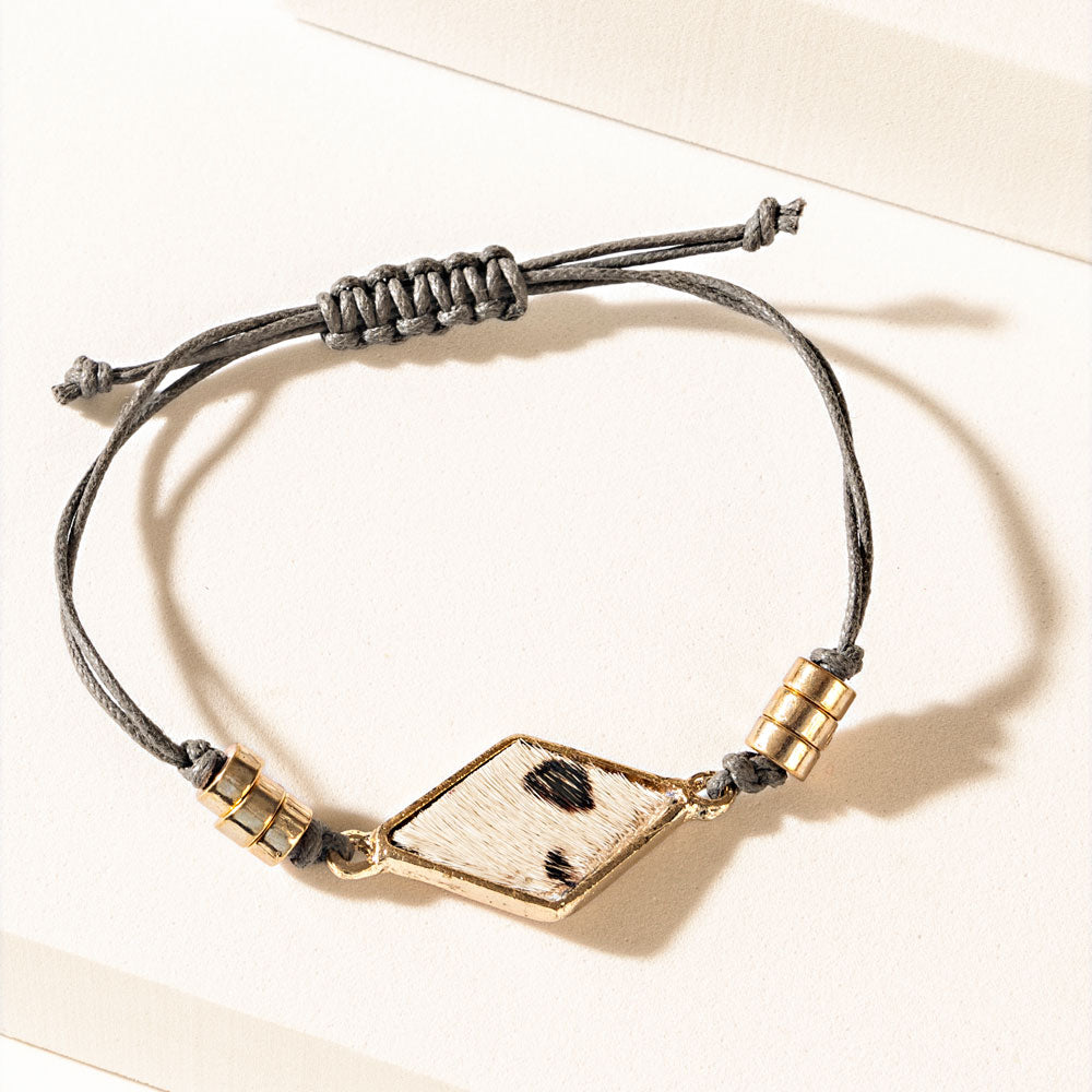 Tiger's Whisper Bracelet in Honey Brown - Myra USA